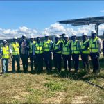 Site visit to  Serengeti Energy 21 Mw Solar Pv Power Plant