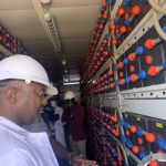 The minister visited sitolo 80kwp solar pv mini-grid